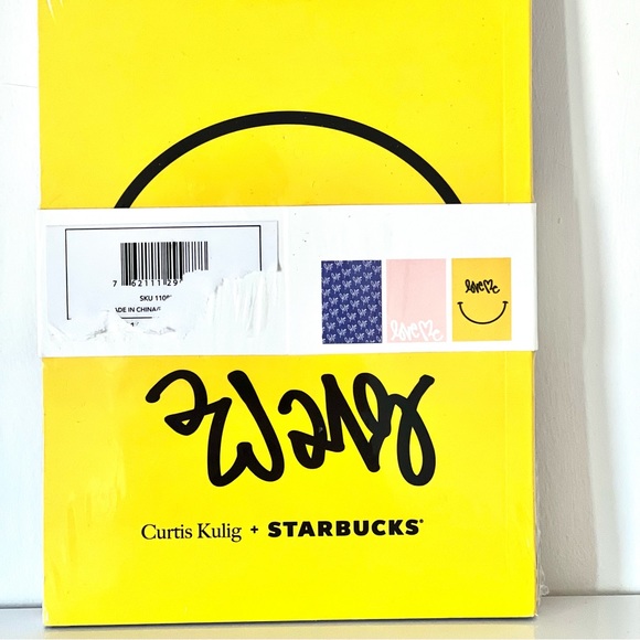 Starbucks + Curtis Kulig Set of Three Notebooks - Picture 3 of 3